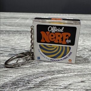 World’s Smallest: Official Nerf Disk Keychain (2022) - Collectible Keychain